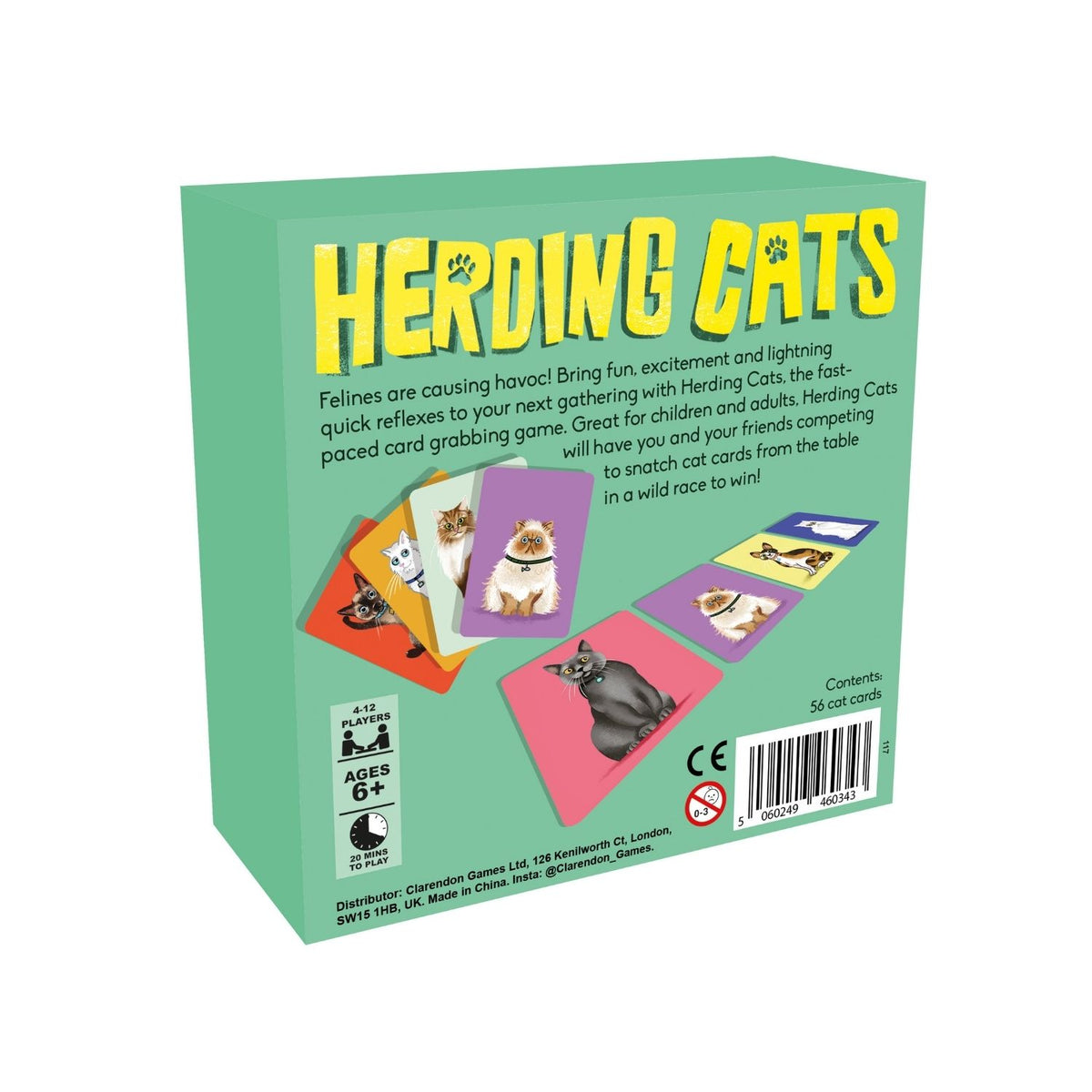 Herding Cats Card Game - Front cover