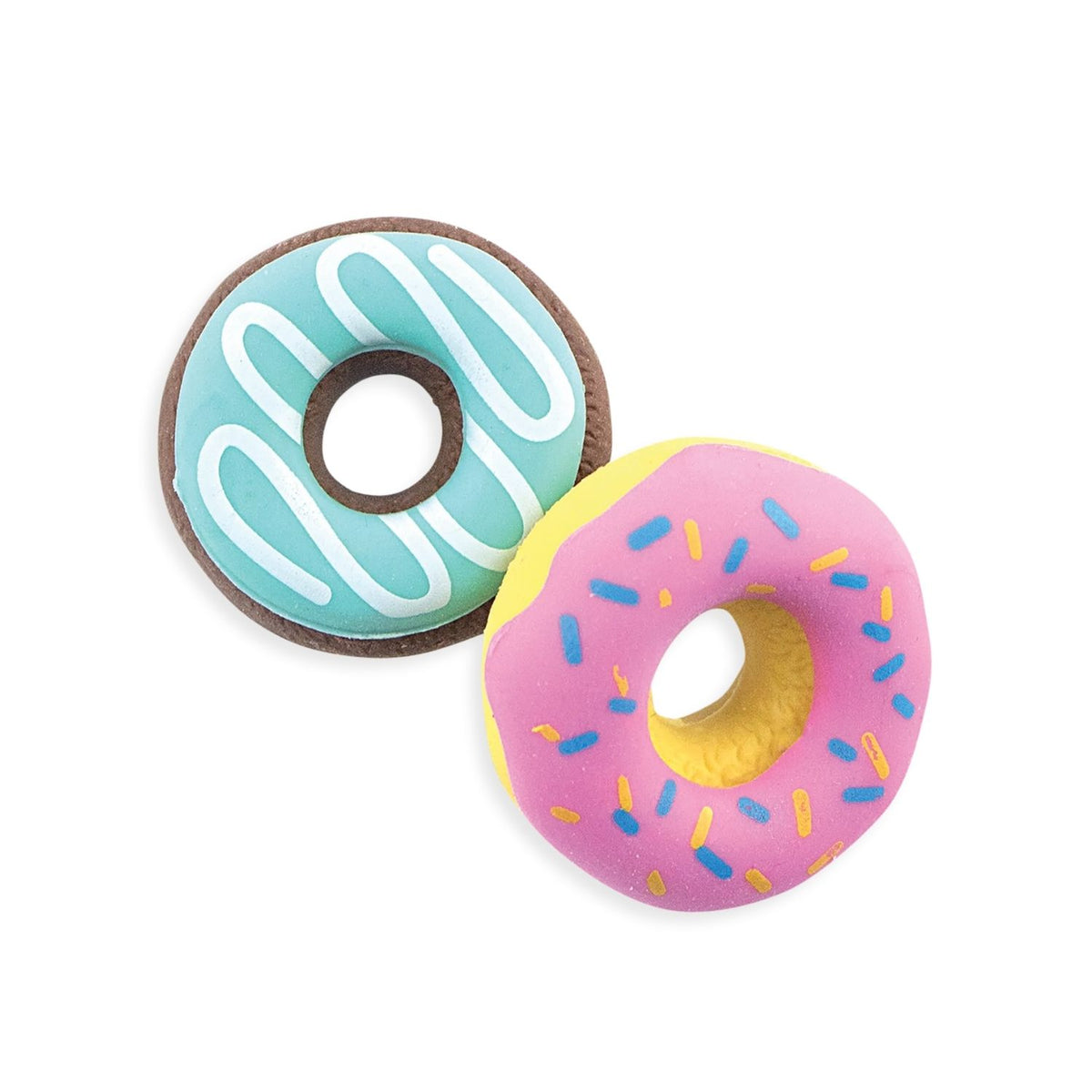 Two &#39;Dainty Donuts&#39; scented erasers by ooly,, each with a vanilla scent.