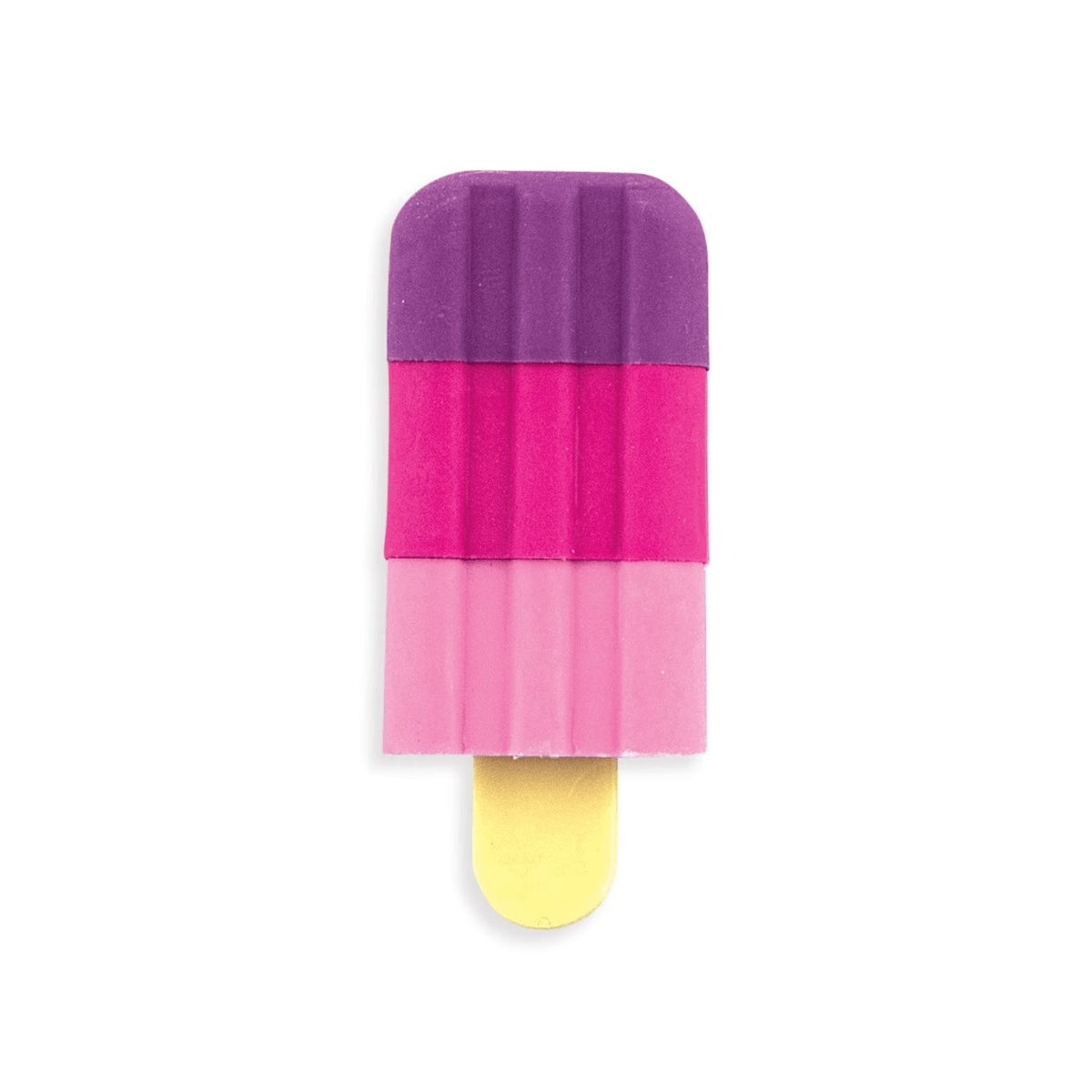 one Icy Pops scented puzzle erasers in various colors