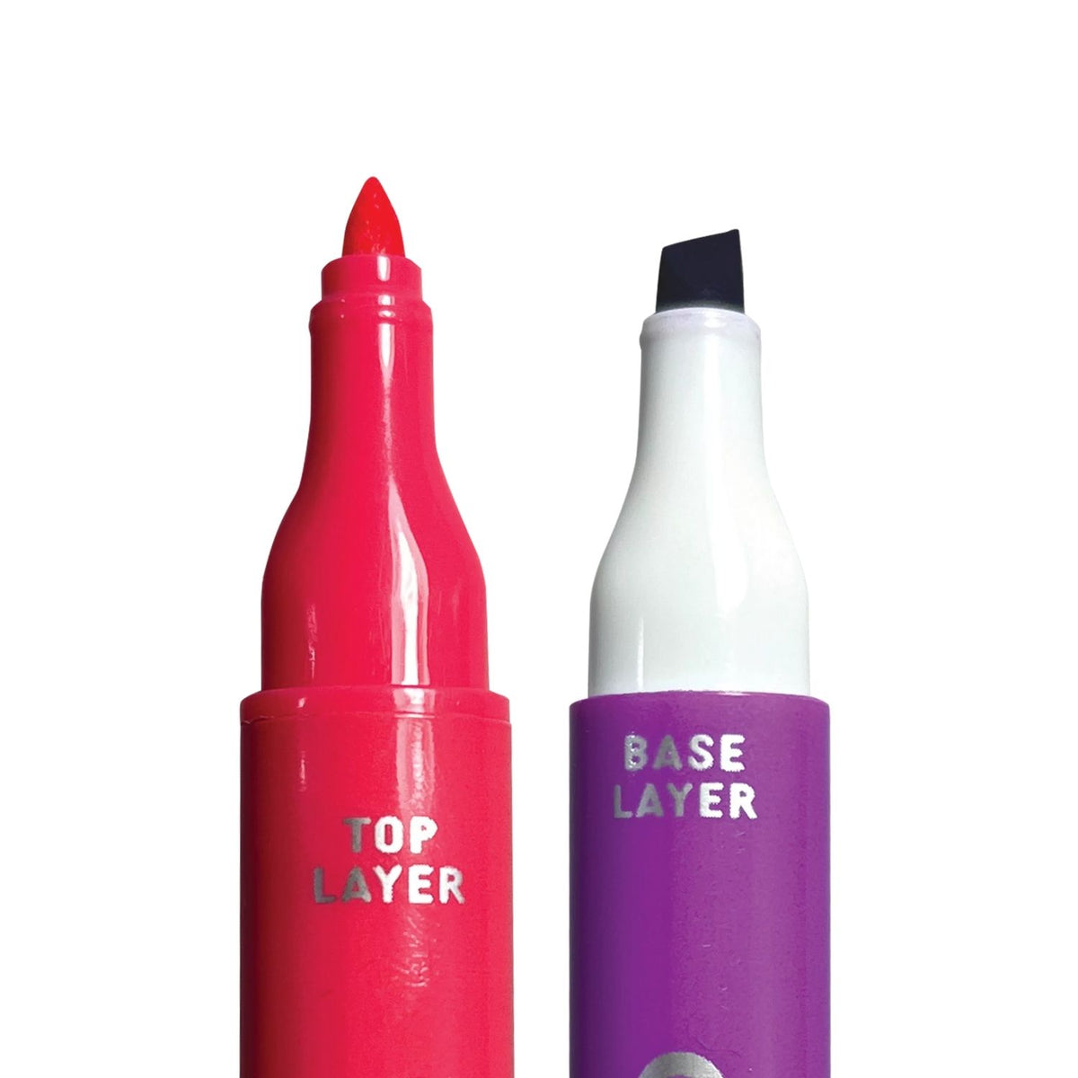 Packaging of &#39;Colour Layers Double-Ended Layering Markers - Set of 8 / 16 Colours&#39; showing multiple colorful markers and the text indicating the quantity and age suitability.