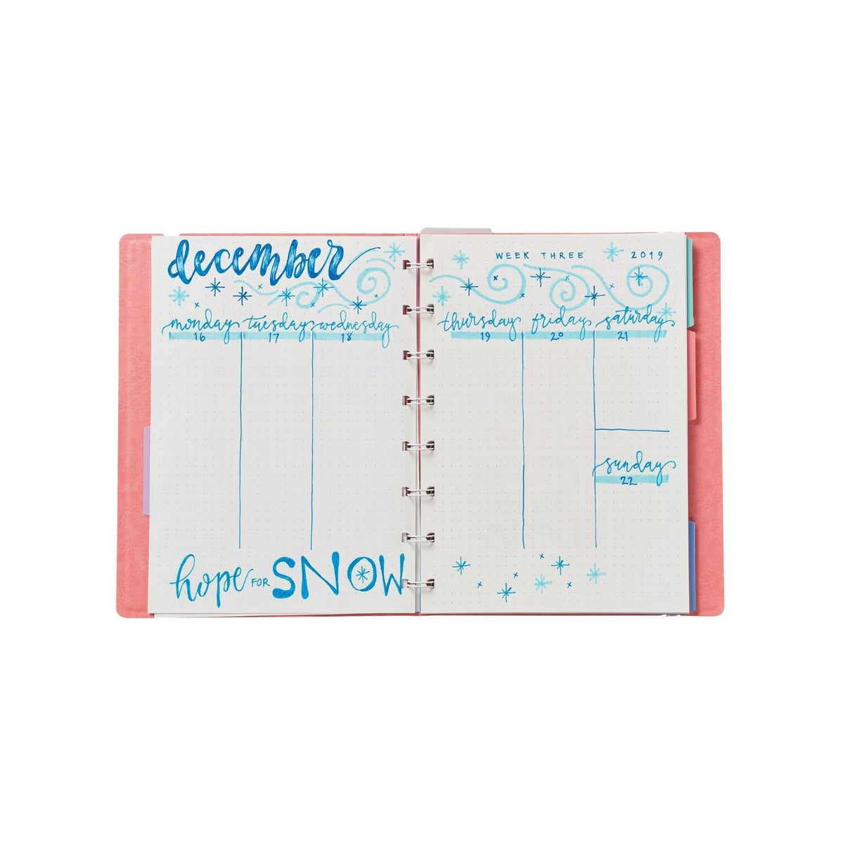 A notebook showing the 12 Yummy Yummy scented glitter gel pens in various colors.