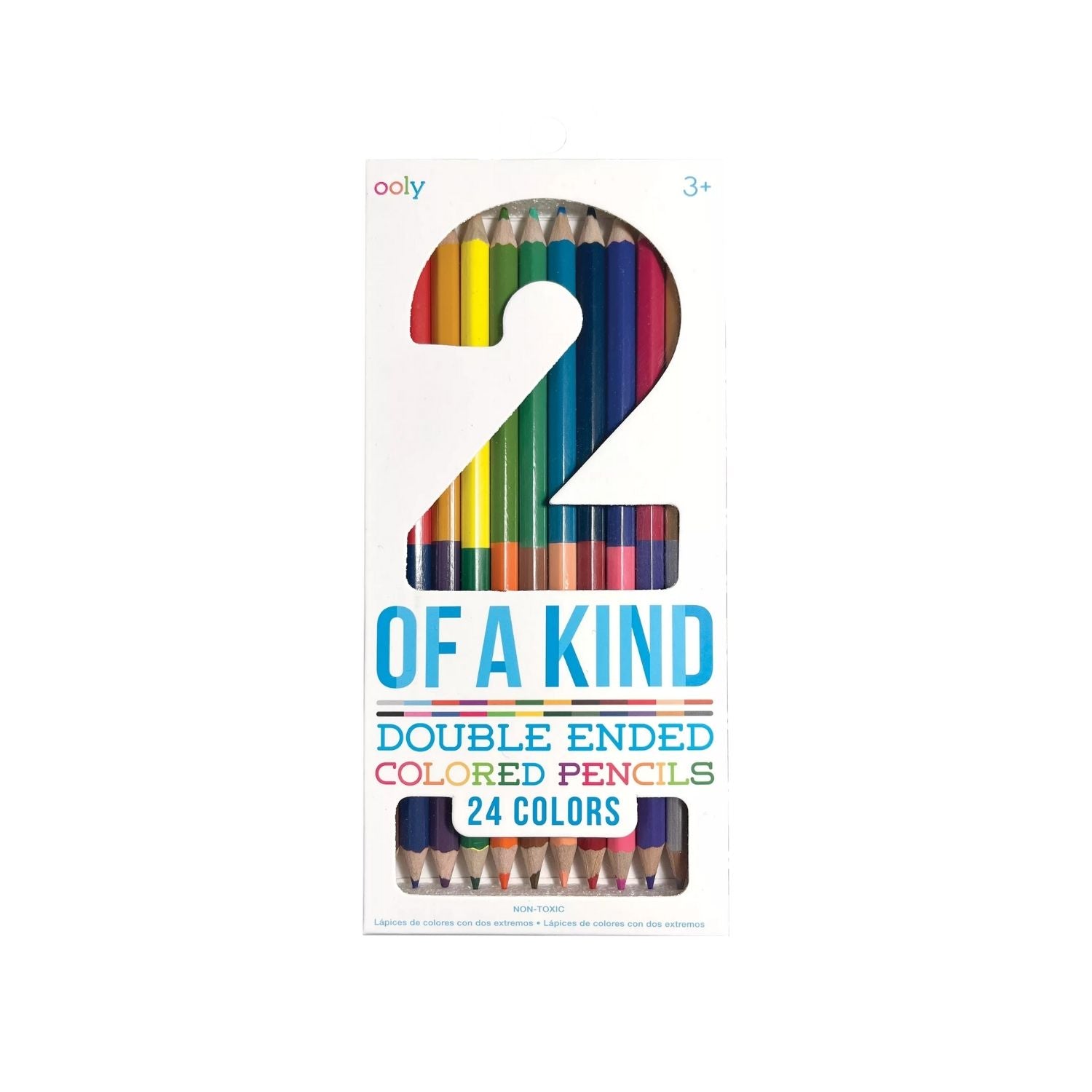 Double Ended Coloured Pencils in 24 colours