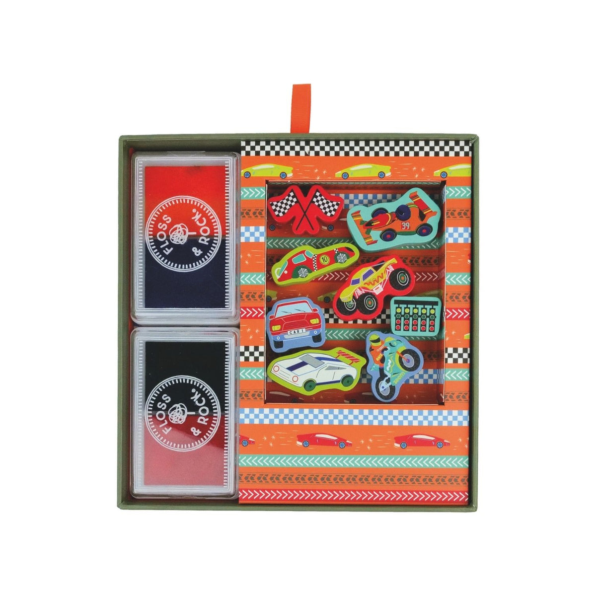 Packaging for &#39;My Stamper Set&#39; showing various colorful stamps and ink pads, designed for children&#39;s arts and crafts.