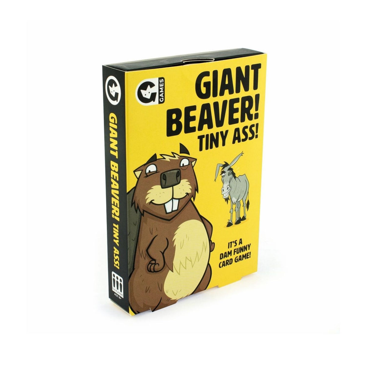 Giant Beaver is a Tiny Ass! this outrageous boasting card game 