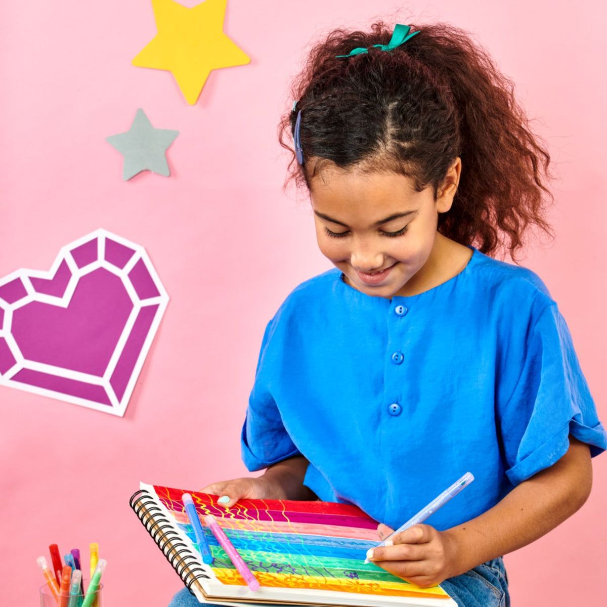 Ooly - Switch-eroo! Sparkle Glitter Colour-Changing Markers (Set of 12)