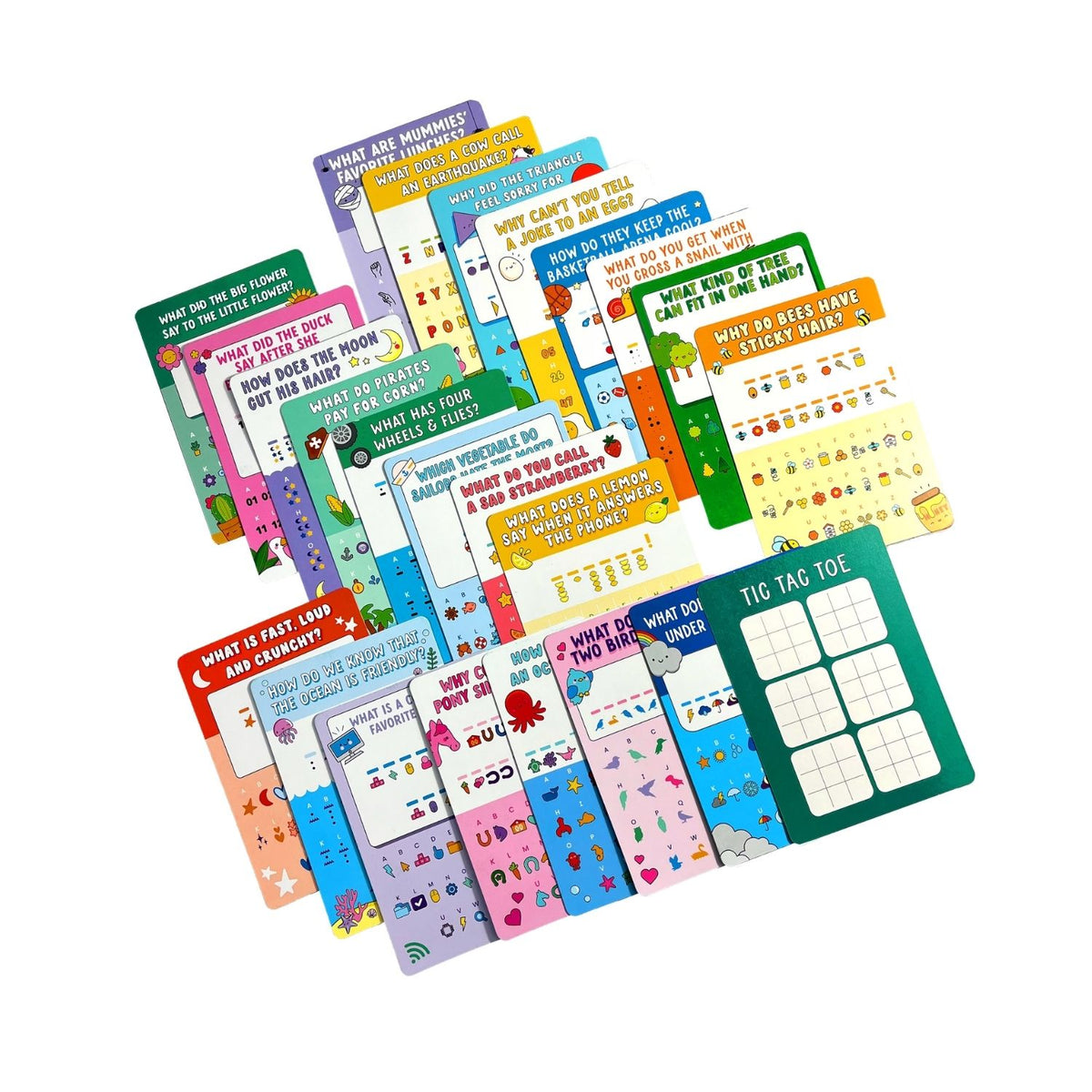 Joke Decoder Activity Cards