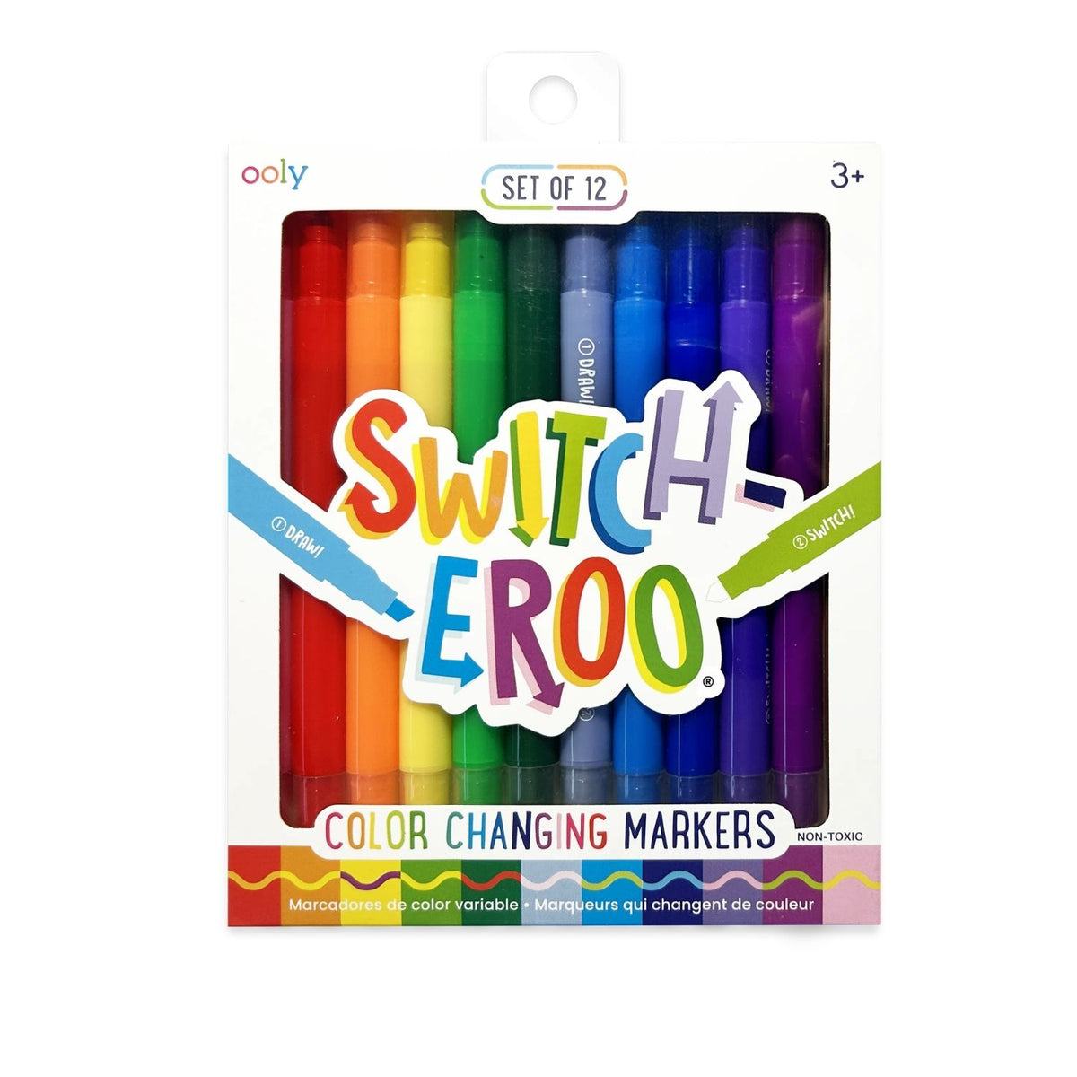 Switch-eroo! Colour-Changing Markers - Set of 12