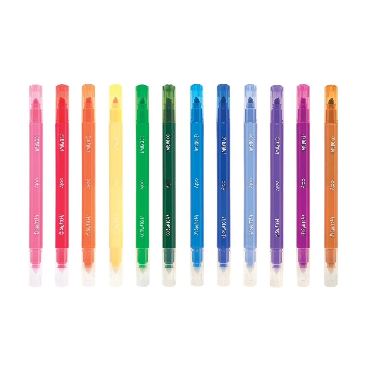Switch-eroo! Colour-Changing Markers - Set of 12