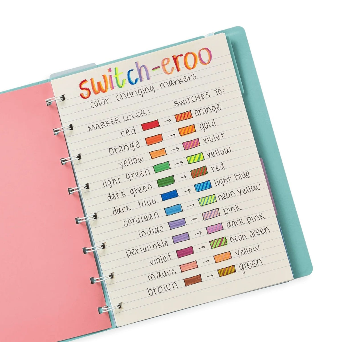 Switch-eroo! Colour-Changing Markers - Set of 12