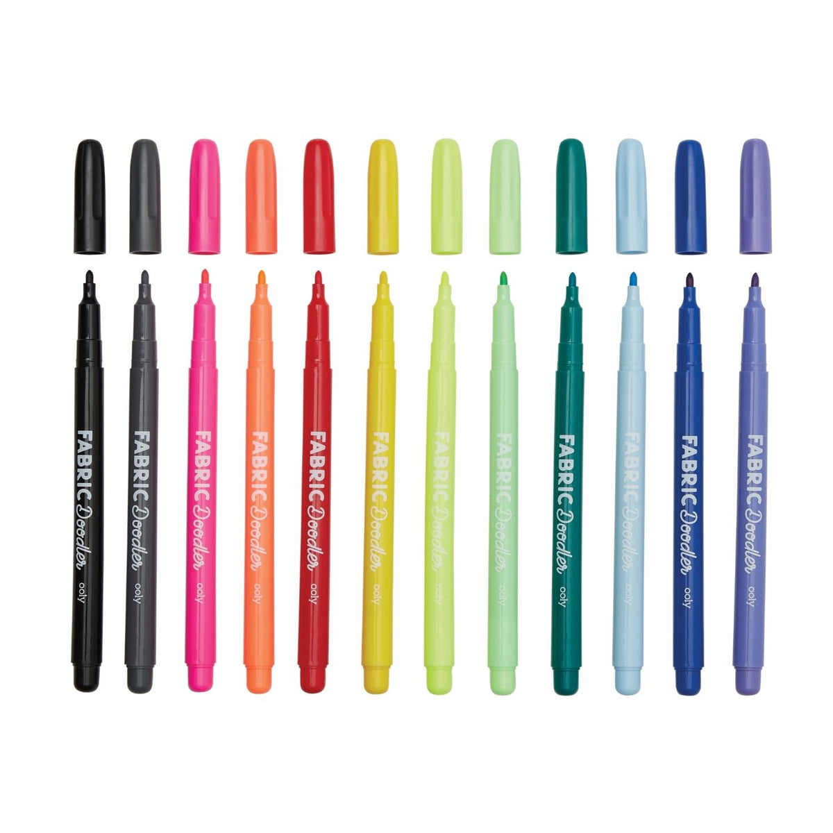 Fabric Doodlers Markers - Set of 12