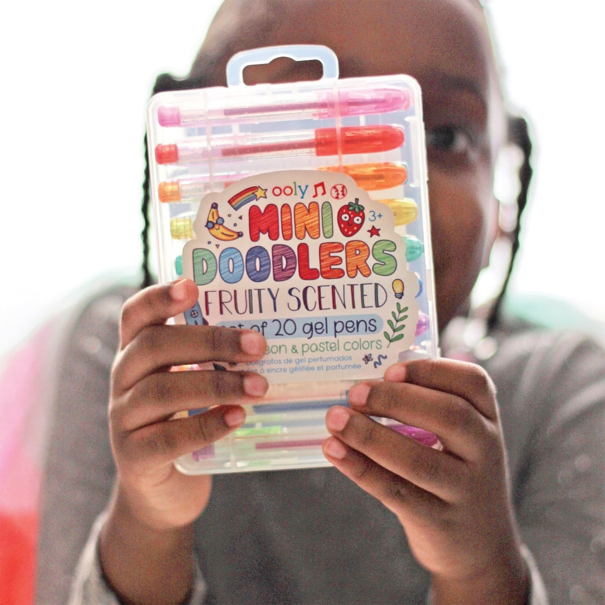 Mini Doodlers Fruity Scented Gel Pens - Set of 20
