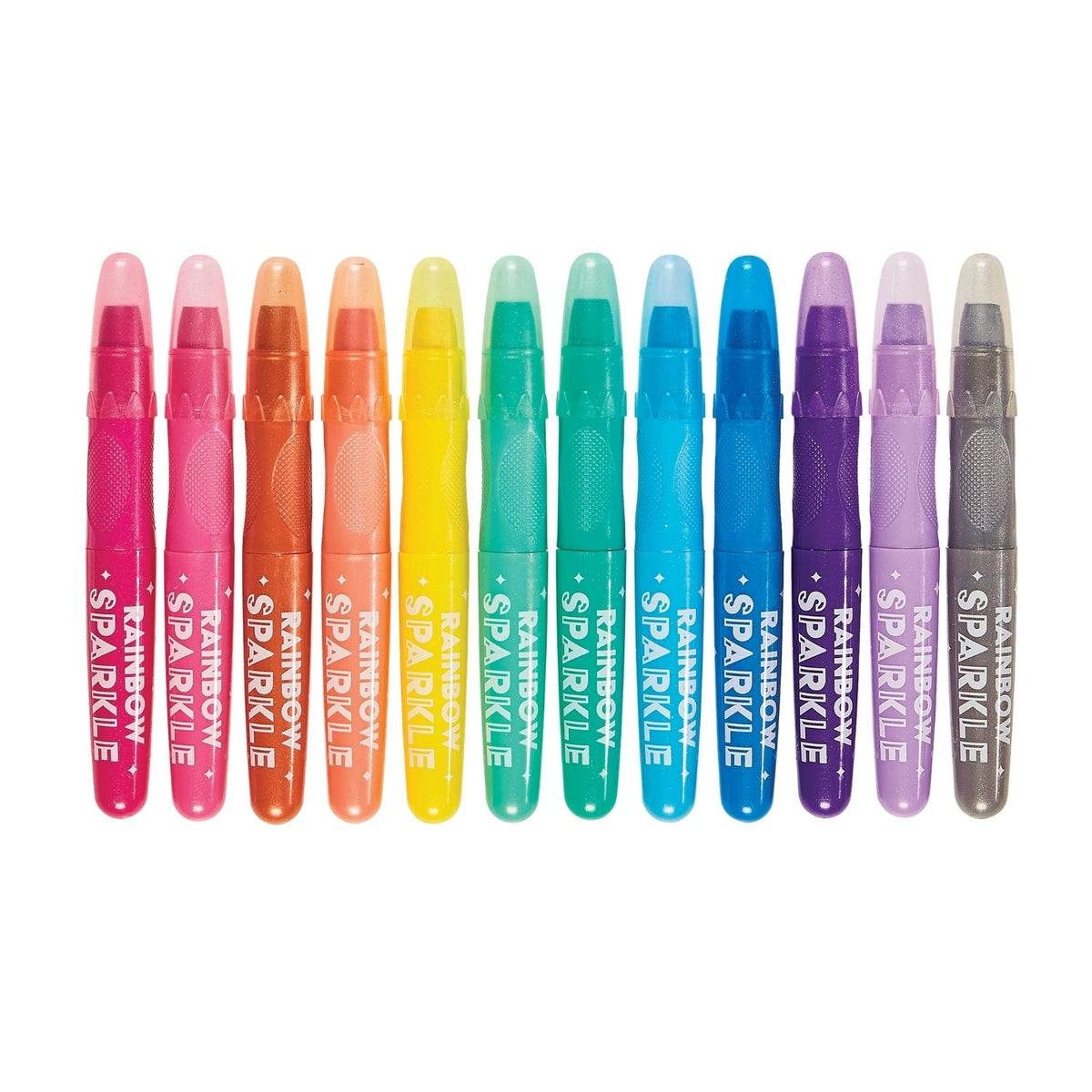 Rainbow Sparkle Watercolour Gel Crayons - Set of 12