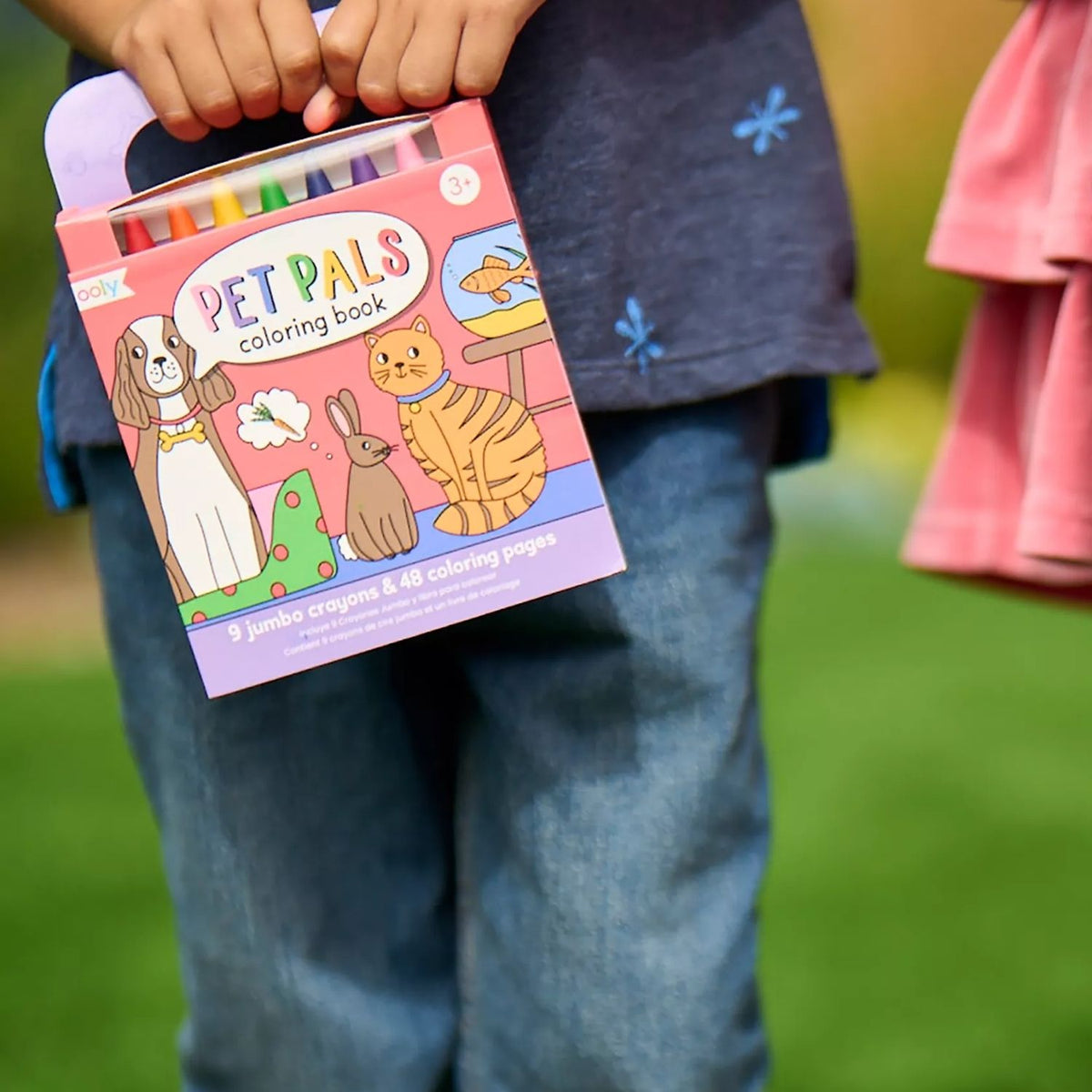 Carry Along Colouring Book & Crayon Set - Pet Pals