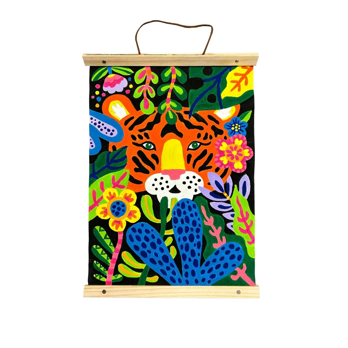 Paintology Paint-By-Number Canvas Kit - Tiger Eyes