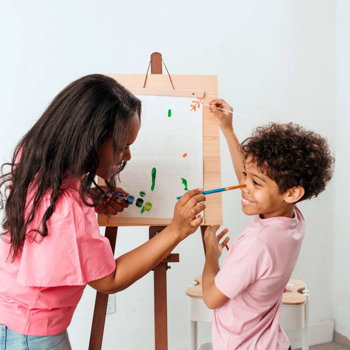 Paintology Paint-By-Number Canvas Kit - Blue Birds