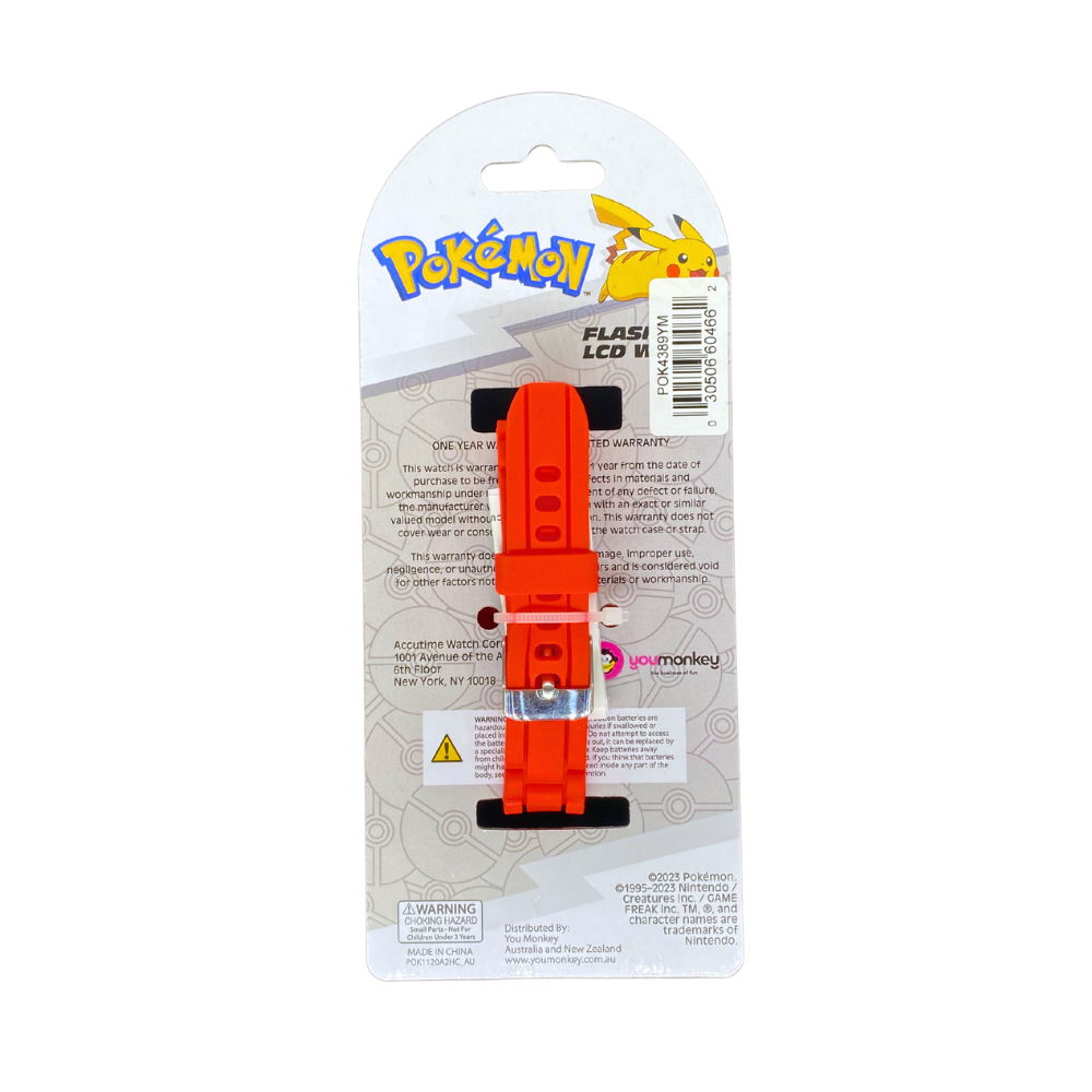 Light Up Pokémon Digital Watch