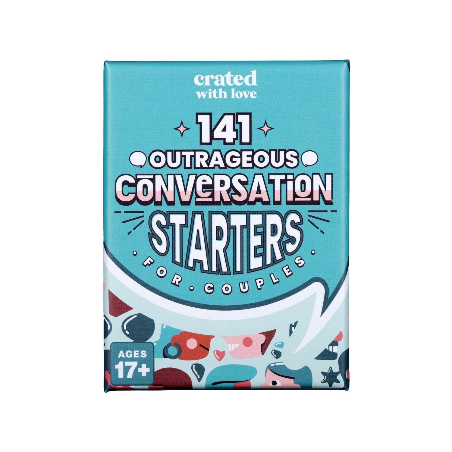 The portable date night! 141 unique prompts for road trips, anniversaries, or cosy nights in. A meaningful gift for wedding showers and milestones. Ages 18+.