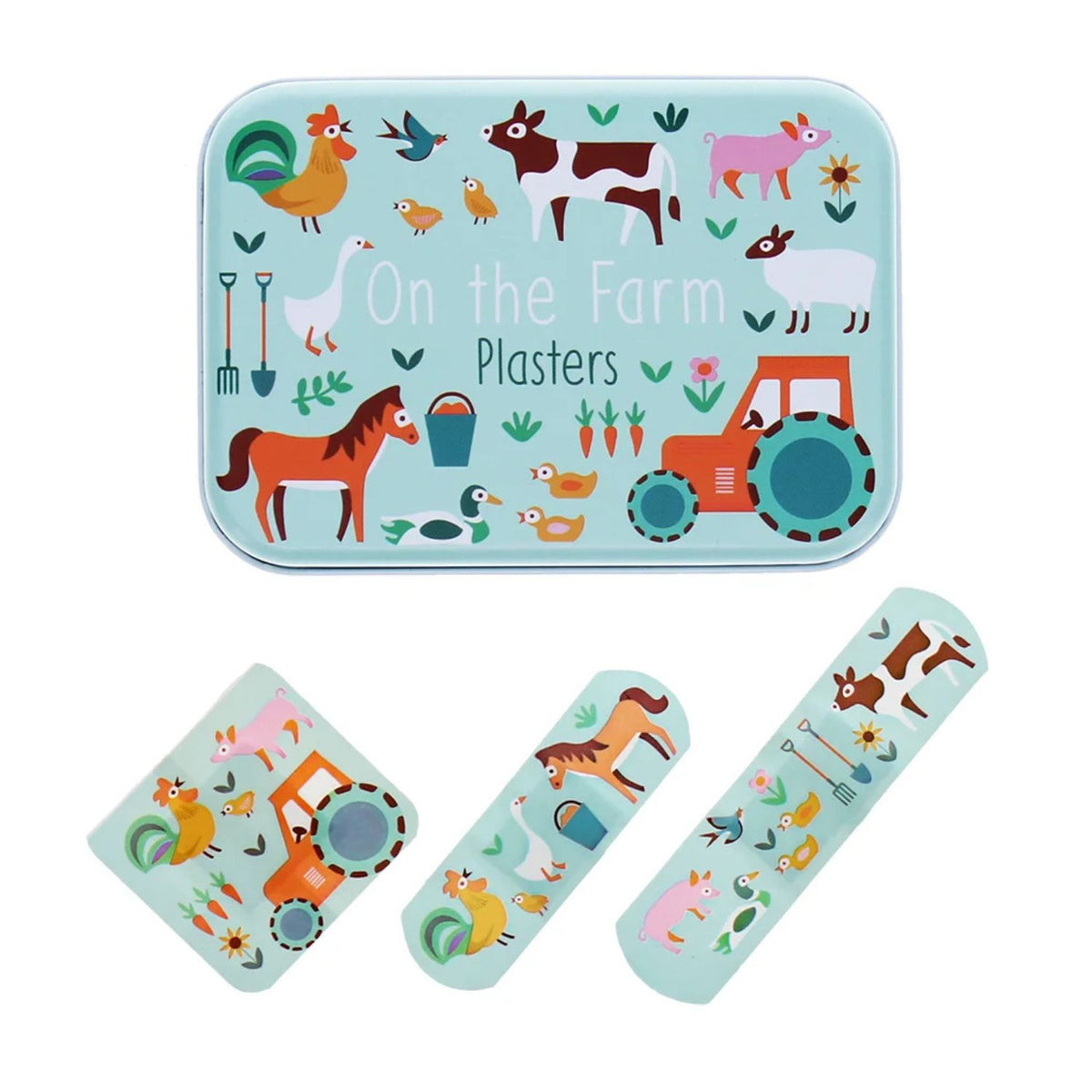 Farmyard Plasters in a Tin