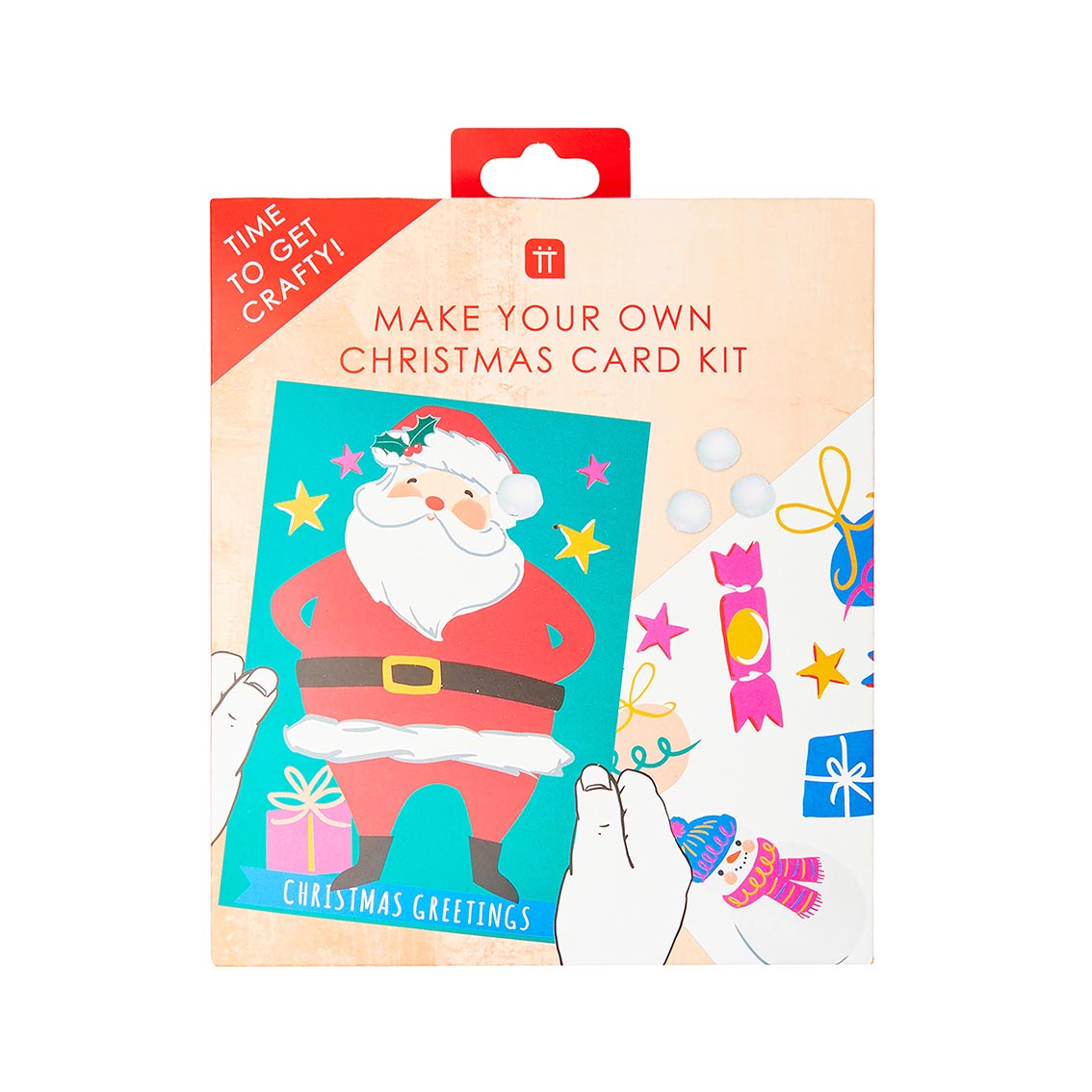 Christmas Craft - Craft With Santa Card Kit