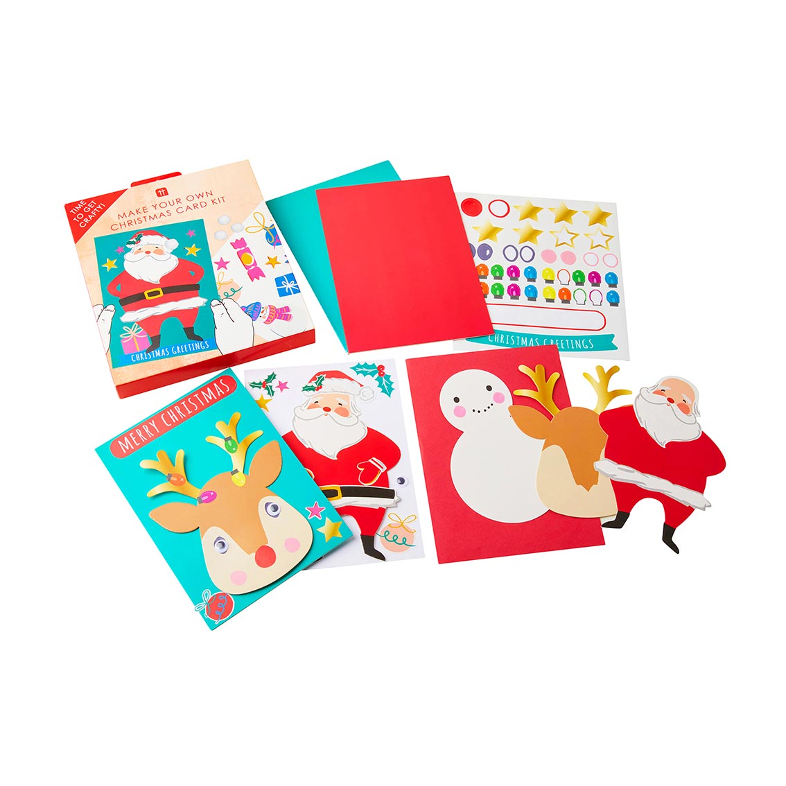 Christmas Craft - Craft With Santa Card Kit
