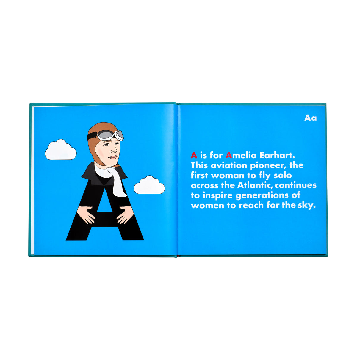 Lady Legends Alphabet Book - Page A