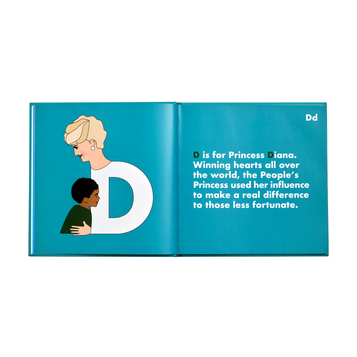 Lady Legends Alphabet Book - Page D