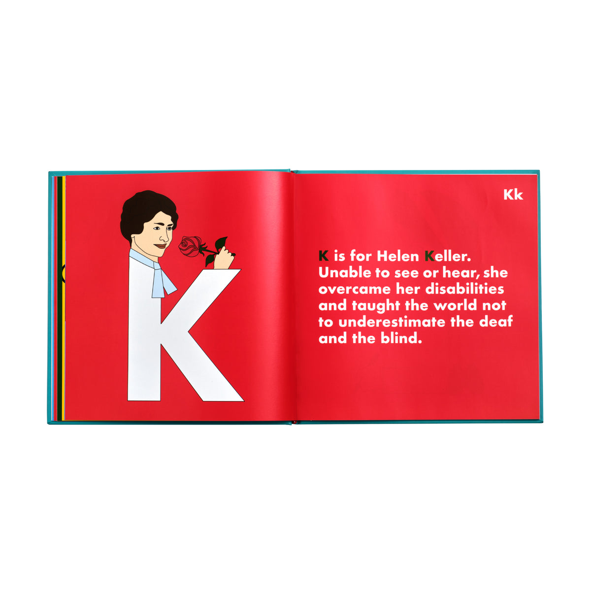 Lady Legends Alphabet Book - Page K