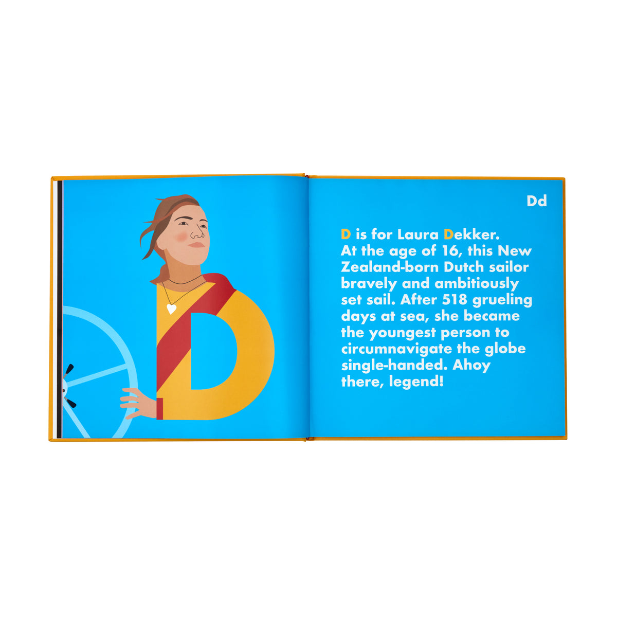 Little Legends Alphabet Book - Page D