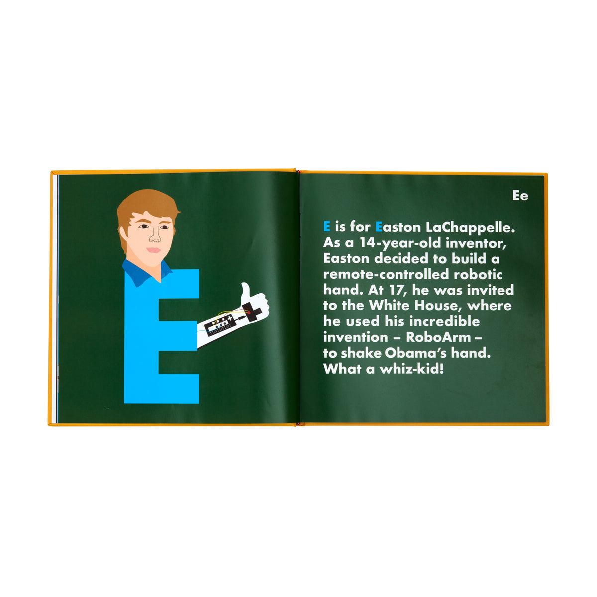 Little Legends Alphabet Book - Page E