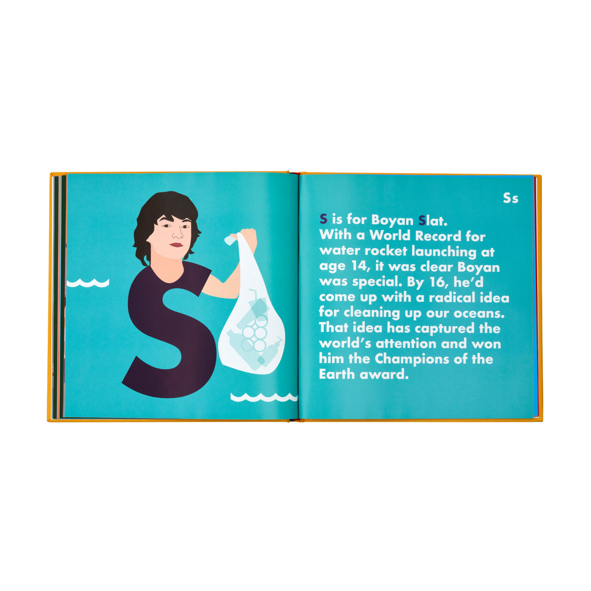 Little Legends Alphabet Book - Page S